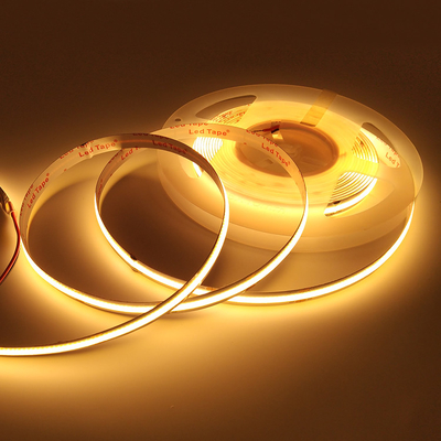 COB LED luci a striscia brillante 504 LED/M Bianco naturale 4000K CRI90+ 24V per la casa armadio