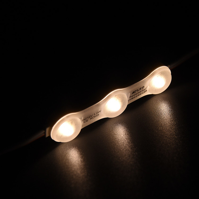 1.2W IP68 DC12V 3 LED Moduli con LED SMD2835 160°Rama con nastro adesivo sul retro