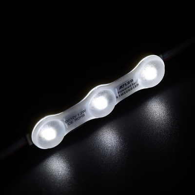 1.2W IP68 DC12V 3 LED Moduli con LED SMD2835 160°Rama con nastro adesivo sul retro