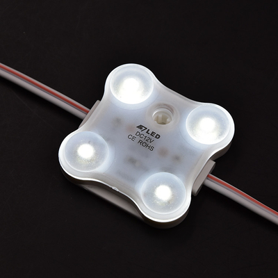 3000/4000/6500K DC12V 1.8W 4 Leds Modulo Migliore per scatole di profondità 80-200mm Segno