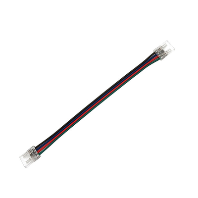 Connettore della striscia di RGB LED con la larghezza 4Pin del PWB del cavo 10mm