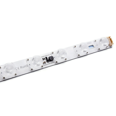 24 luci di striscia di Lit LED del bordo di tensione Antivari rigido 1818 per la scatola leggera delle strutture del tessuto di SEG