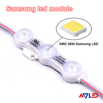 Lampada 3 12V bianco caldo IP68 impermeabile dell'iniezione SMD 2835 di sorgente luminosa del modulo di Samsung LED