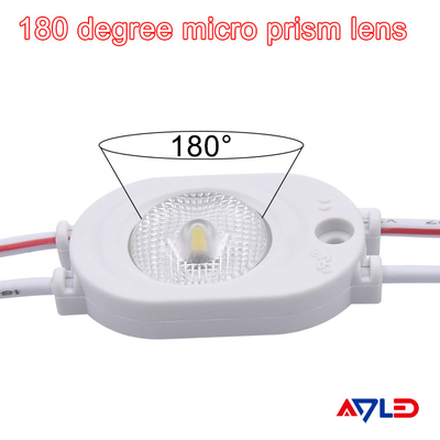 Alto potere IP67 DC12V 1 LED mini 2835 modulo di  LED della lente da 170 gradi
