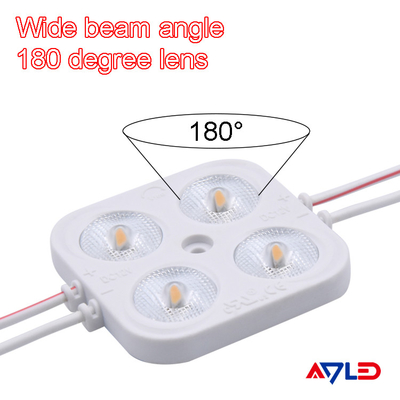 Luce  2835 del modulo di Dimmable LED di alto potere un quadrato 12V 24V IP67 impermeabile di 4 lampade