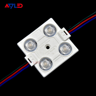 Modulo impermeabile Modul delle luci 12V 1.44W 4 SMD 5050 del modulo di RGB LED per il segno della pubblicità del LED