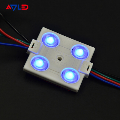 Modulo impermeabile Modul delle luci 12V 1.44W 4 SMD 5050 del modulo di RGB LED per il segno della pubblicità del LED