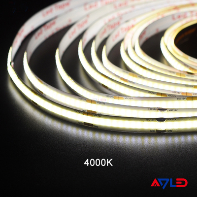 Alta densità 336 LED/M Flessibile COB LED Strip Light ((Chip-On-Board) Light Per armadi, illuminazione degli scaffali