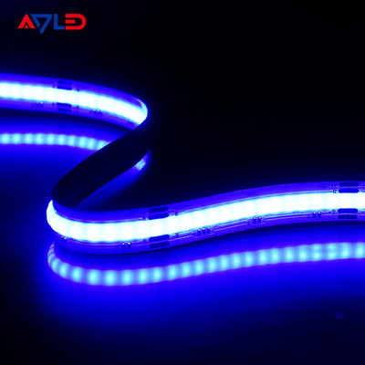 Densità bassa adesiva Flex Led Strip Lights della striscia 24v 3m di RGB IL TDC LED 5m per rotolo
