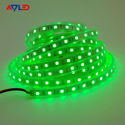 5050 singole lampade fluorescenti impermeabili 12V 24V IP65 all'aperto verde blu bianco caldo IP68 di colore LED