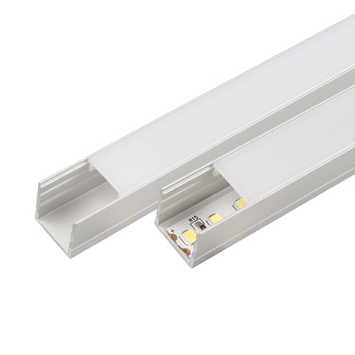 Profili a LED in alluminio montati in superficie Profili a LED a rubinetto versati