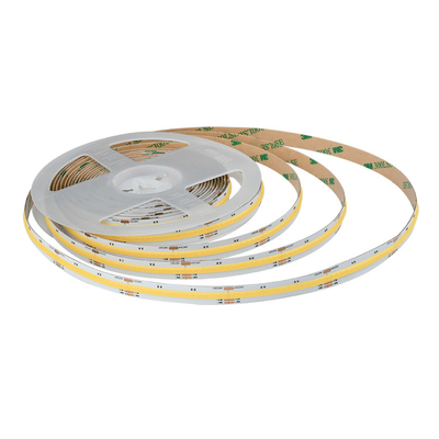 8W/M FCOB CCT 640 LED Light Strip Alta densità Flessibile FOB COB 10mm PCB Board Con Dimmabile Lineare