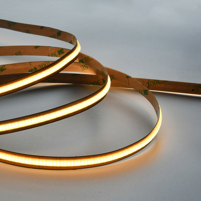 Taglio libero DC12V 528LEDS COB Strip Light 3000K Temperatura del colore IP 20
