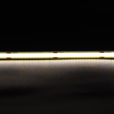 320 LED COB LED Strip Light 3000K 4000K 6500K con nastro flessibile da bobina a bobina CE e RoHS certificato 24V o 12V