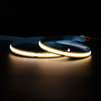 LED di grado commerciale 320 COB LED Strip Light con profilo in alluminio e potenza di 5W