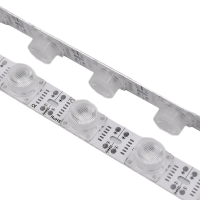 Bar di retroilluminazione a LED a lunghezza personalizzata RGBW 28 LED per scatole luminose in tessuto a retroilluminazione