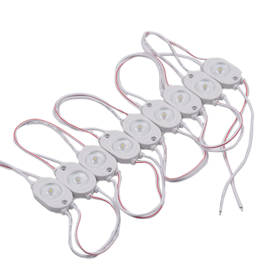 CE RoHS 1 LED Chip 180 gradi 12V Moduli LED Luce per segnaletica LED Segnali commerciali, luci decorative Alta qualità