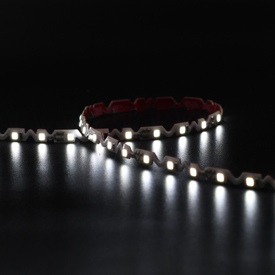 Zig Zag Led Tape Light Bendable S Shape 6500K White Led Strip per Mini Signage Indoor &amp; Outdoor