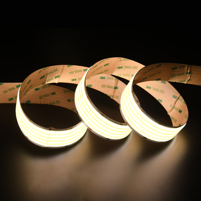 ADLED 30MM PCB 1600leds flessibile LED Tape DC24V COB striscia 90 CRI flessibile Uniforme 40w/M