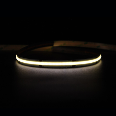 Super luminoso 528 LED/M COB LED Strip 12V 24V 10MM senza macchia Giallo COB/FOB Strip Light
