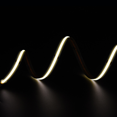 Super luminoso 528 LED/M COB LED Strip 12V 24V 10MM senza macchia Giallo COB/FOB Strip Light