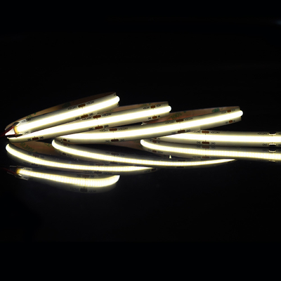 12V/24V 528 COB LED Chips Flessibile LED Strip con alta luminosità e lunga durata