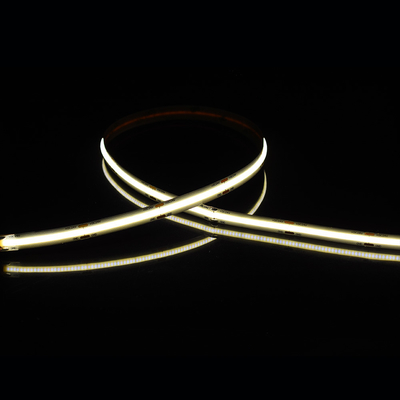 528Leds 12V 24V Cob 10mm Colore Flessibile LED Strip Light Ra90 Luce lineare senza punto luminoso