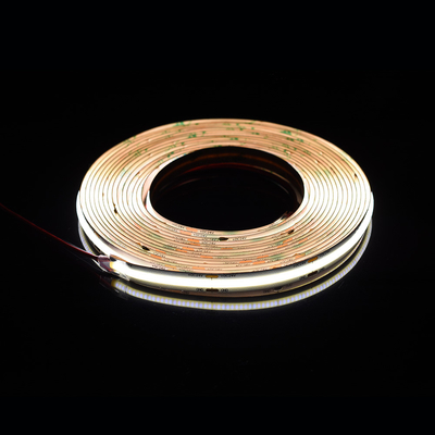 528Leds 12V 24V Cob 10mm Colore Flessibile LED Strip Light Ra90 Luce lineare senza punto luminoso