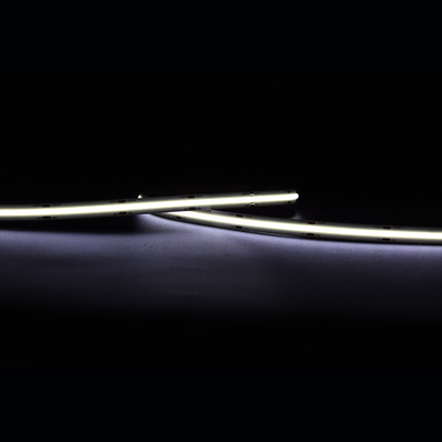 Fornitura di 528 chip 10mm Cob Led Strip Light 12V/24V per progetti di illuminazione DIY per armadi
