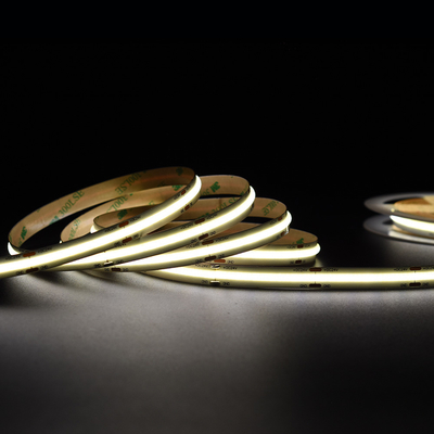 Nessuna unità minima di taglio Striscia LED COB bianca calda 14W/M 5M per rotolo 1400LM/M