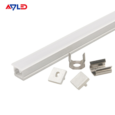 0606 Profili in alluminio a LED Profili in strisce a LED Canale di estrussione diffusore di luce per strisce a LED