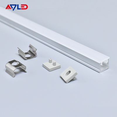 0606 Profili in alluminio a LED Profili in strisce a LED Canale di estrussione diffusore di luce per strisce a LED