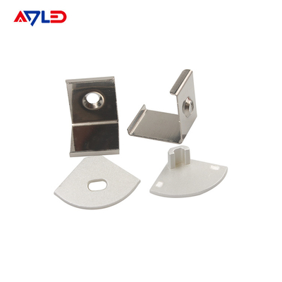 Canale di alluminio a led per strisce di luce 10,4 mm Slim Lineare LED Nastro di profilo di alluminio