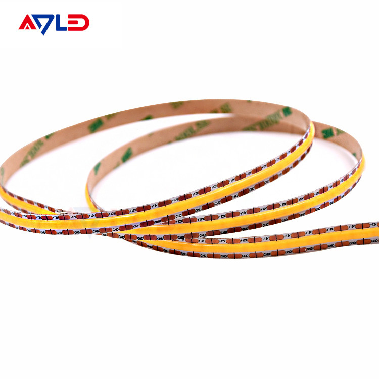 COB LED Strip Light Alta densità Flessibile FOB 528 LED/m Piccole luci a led a taglio