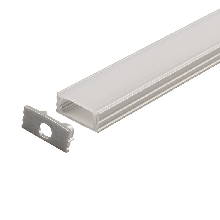 1706 Profillo intagliato per strisce LED a estrussione di alluminio a LED adatto per interni o esterni