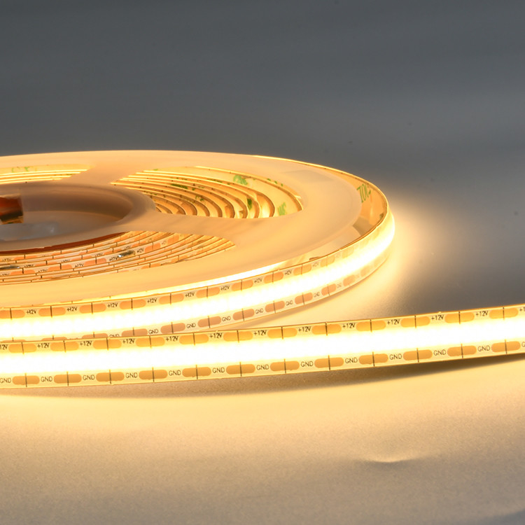 Unico colore Mini Cut COB LED Strip Light 12 Volt Rating IP20