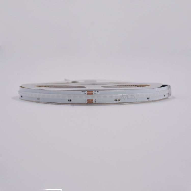 Lumiera a striscia a LED ad alta densità COB 630LED/M RGB DC12V IP20 con classificazione UL