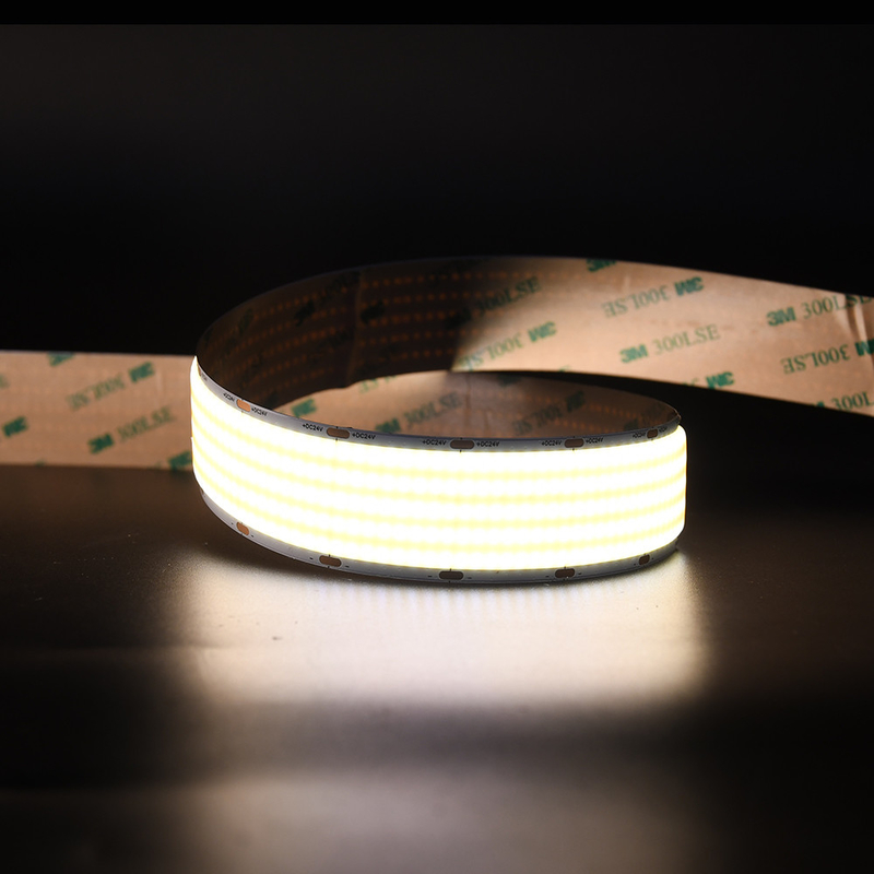 Striscia LED lineare flessibile CRI 90 COB 5000mm 6500K Bianco 4600LM/M sul mercato europeo