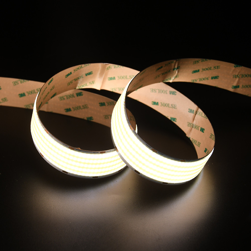 ADLED 30MM PCB 1600leds flessibile LED Tape DC24V COB striscia 90 CRI flessibile Uniforme 40w/M