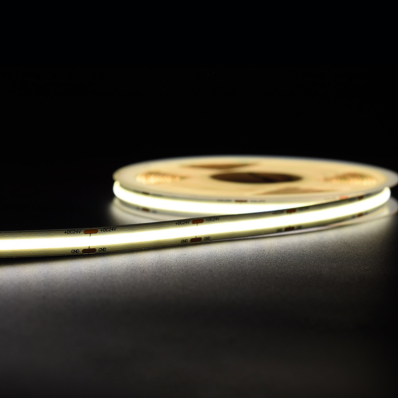 Decorazione Prezzo di fabbrica COB Light 528leds 3000K 4000k 6500K flessibile lampada a strisce a led