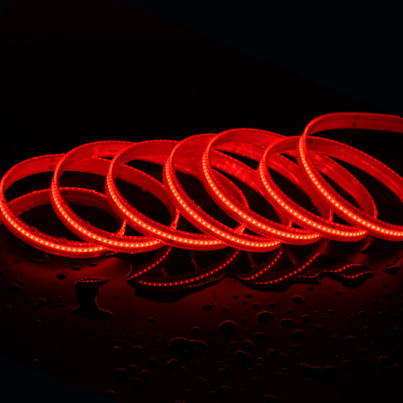 Bianco freddo Super luminoso RGB Flessibile Fornitori 896 12v 24v Cob Led Strip Light