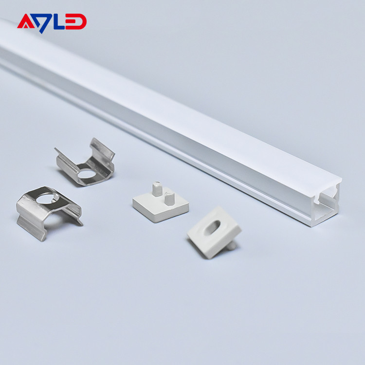 0606 Profili in alluminio a LED Profili in strisce a LED Canale di estrussione diffusore di luce per strisce a LED