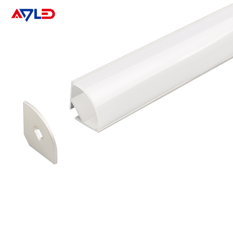 Canale di alluminio a led per strisce di luce 10,4 mm Slim Lineare LED Nastro di profilo di alluminio