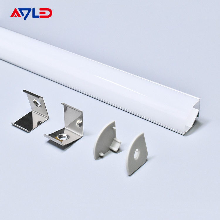 10.4mm Profilo di alluminio di larghezza per strisce a led luce profilo di alluminio di design moderno