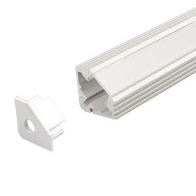 6063-T5 Aluminum Alloy Corner LED Channel 45 Degree LED Profile